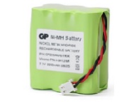 Visonic 7.2V AA 2200mah NiMH Alarm control panel battery pack replacement for 09912H