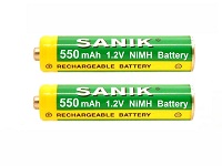 BT Synergy 3205 SMS Series Cordless Phone Rechargeable Batteries - AAA 550mAh NiMH 1.2v battery - Set of 2 batteries
