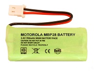 Motorola MBP28 Baby monitor 2.4V 700mAh AAA battery pack BYD-H-AAA600Bx2-LE23